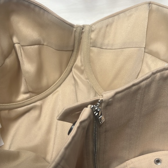 Hm Wool-blend Corset Top with Belt - Picture 9 of 10